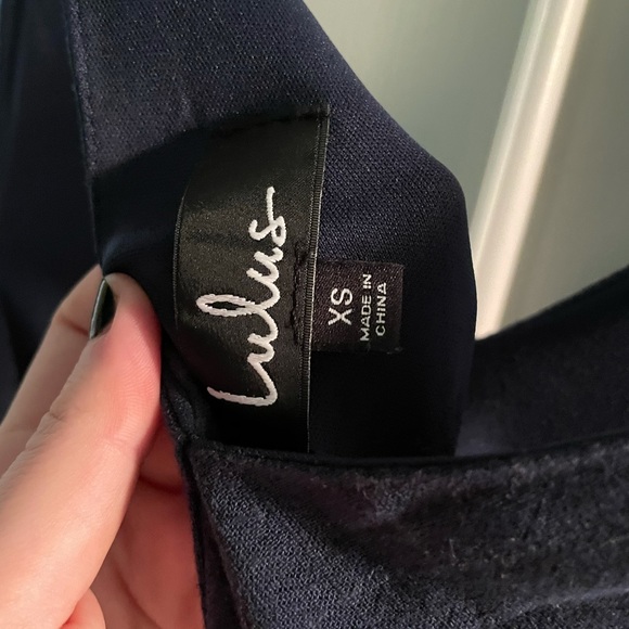 Lulus Navy Linen Jumpsuit - Picture 5 of 5